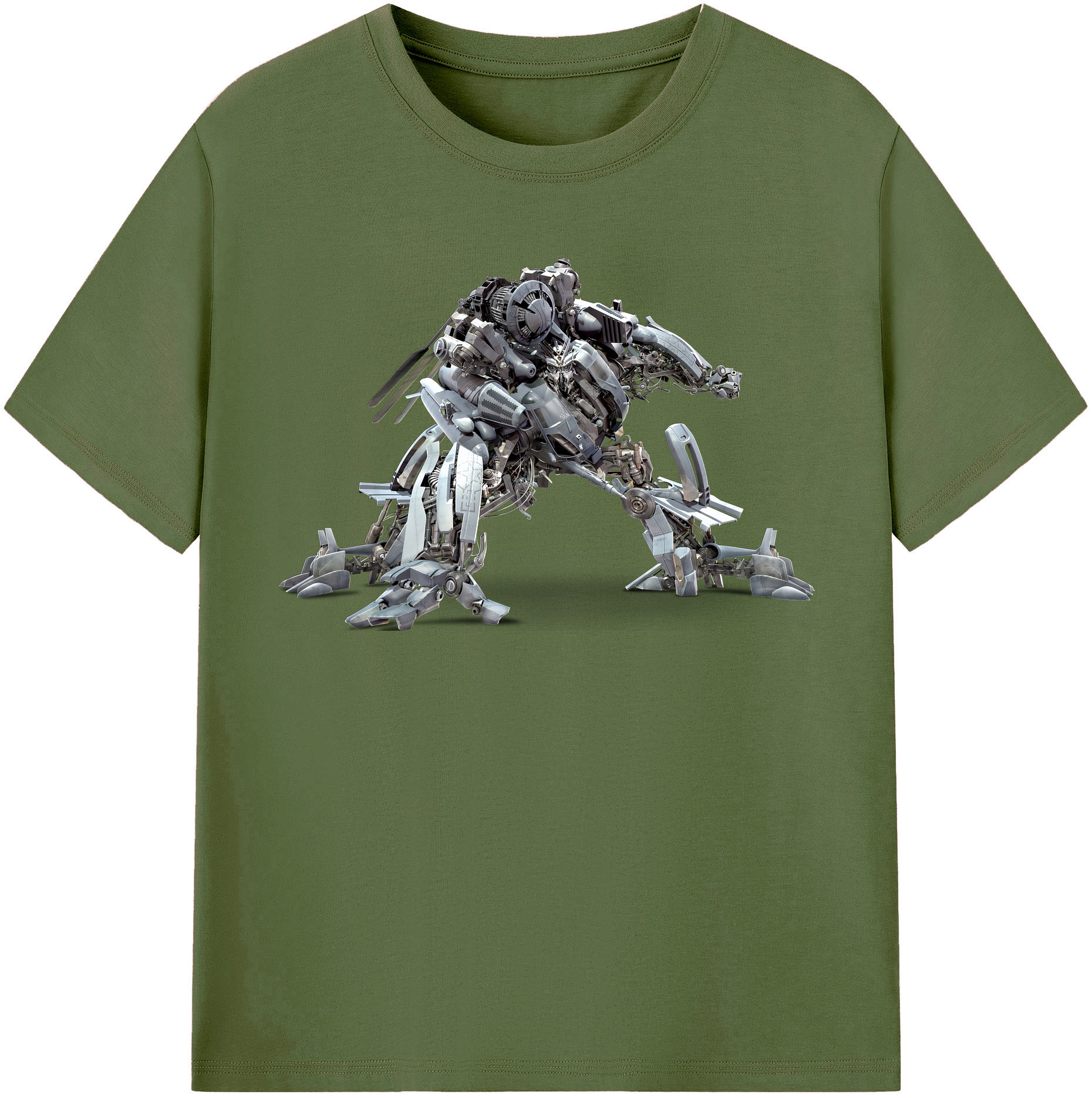 （画像用） Transformers トランスフォーマー 綿100％半袖Tシャツ（フロントプリント）
